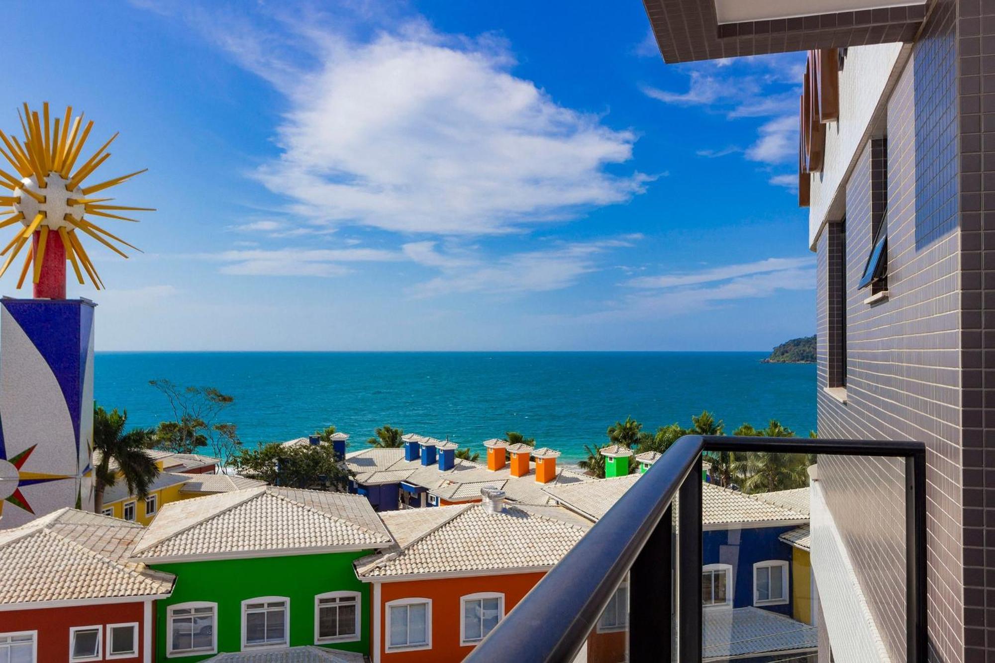Aion Suites 302 - Lindo Apartamento Com Vista Para O Mar, A 60M Da Praia De Bombinhas, Com Piscina E Academia No Rooftop. Exteriör bild